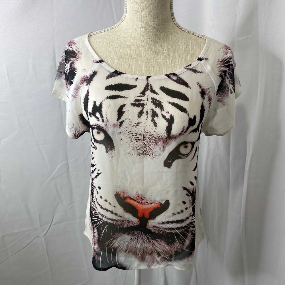 Envy Us size Large sheer top